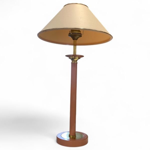 Bordslampa Lampa Rosa/Guld