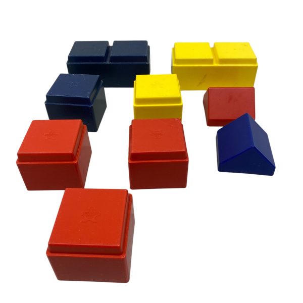 Bambola Klossar 9st Leksaker Byggklossar Kloss Retro