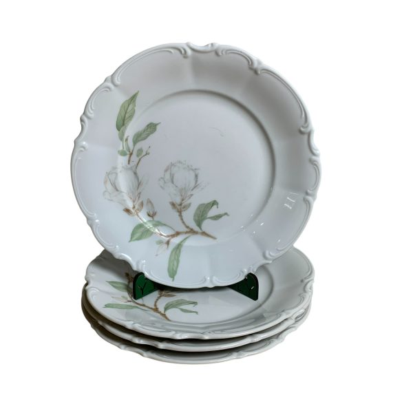 Hutschenreuther Sylvia Magnolia 4st Förrättstallrikar 21cm Tallrikar