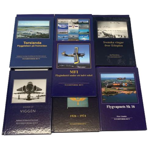 Flyghistorisk Revy 13st Flyghistoria Flygbilder Flygplan Flygplats Bok Böcker