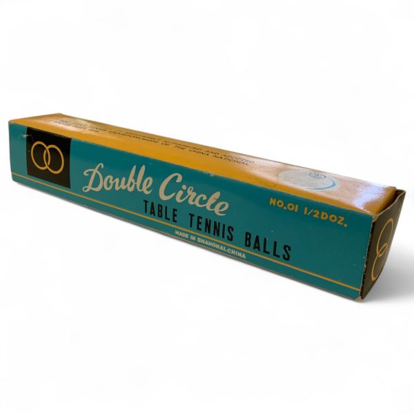 Double Circle 01 China National Sports Meet 1959 Pinigsbollar Bordstennisbollar