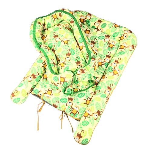 Babynest, Skötbordsbädd, Handgjort, Grön, Baby