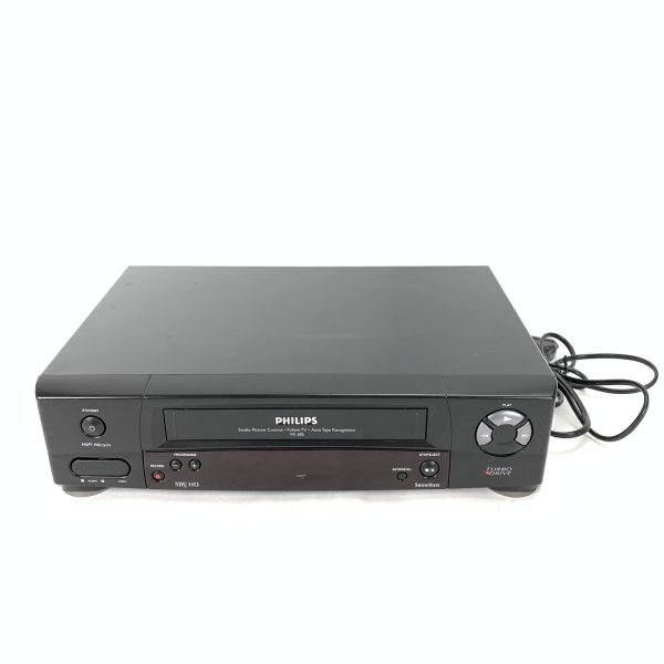 Philips VR 685 VHS Svart Turbo Drive Videobandspelare