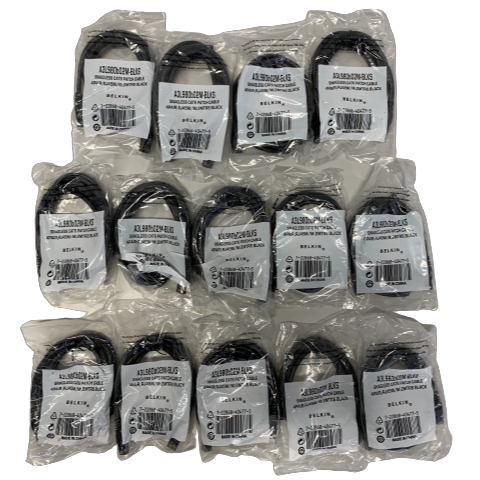 Belkin 14st Cat6 Nätverkskabel 2m UTP Svart