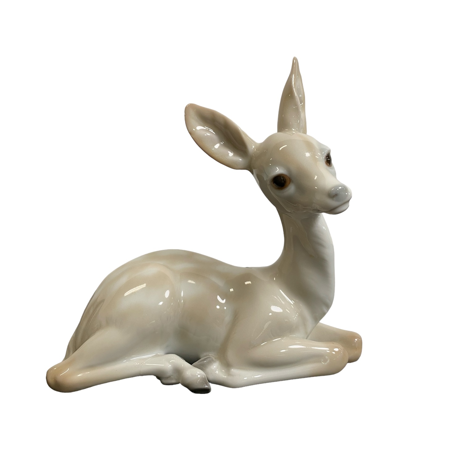 Lladro Figurin Rådjur Deer Figurine Vintage Retro Design
