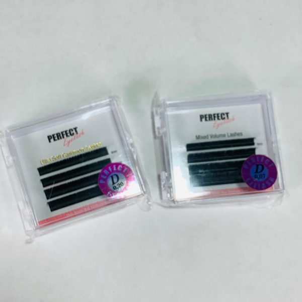 Fransar, Perceft EyeLash, 2st för ögonfransförlängning.