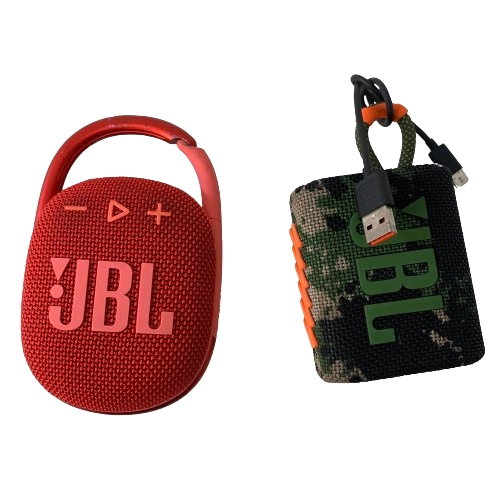 JBL Go 3 och JBL Clip 4 2st Trådlös Bluetooth Högtalare Bärbar