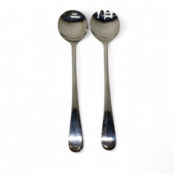 Sheffield England Salladsbestick Silver Plated Bestick Design