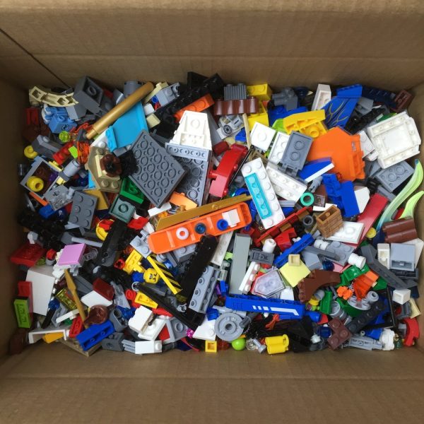 LEGO, 1kg, blandat