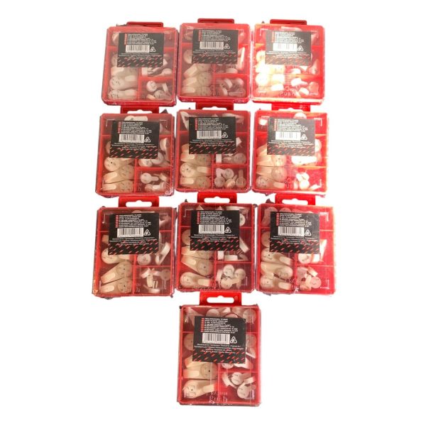 Plastkroksats 160st Plast Krok Sats