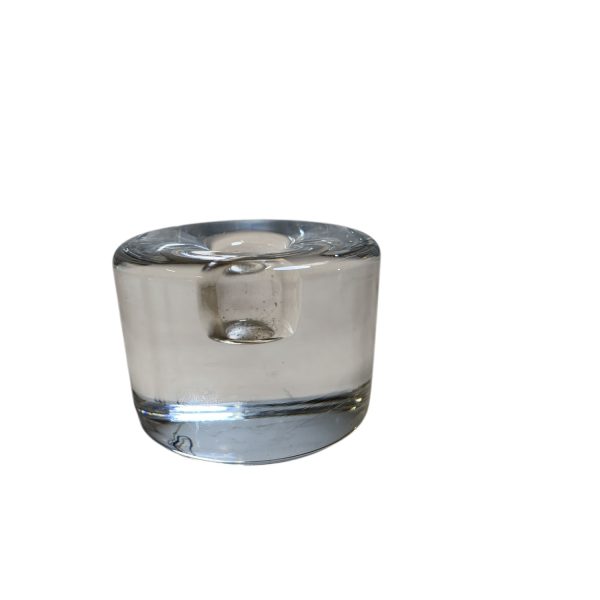 Orrefors Ljusstake 5,5cm Signerad Glas Design