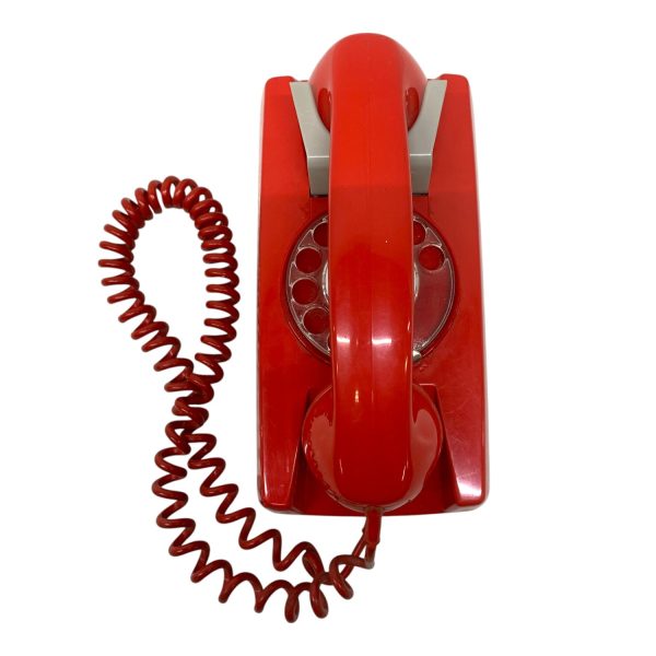 Retro Telefon Teli Diavox Väggtelefon Televerket Nummerskiva Vintage Gammal old