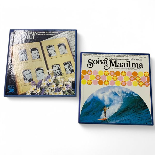 LP-skivor Soiva Maailma Lauantain Toivotut Levyt Barbara Streisand Andy Williams