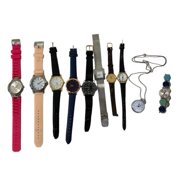 10-delar Armbandsur Armbandsklocka Liten Fickur Klockor Klocka Ur