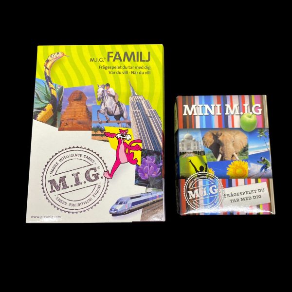 M.I.G Frågespel 2st Mig Spel