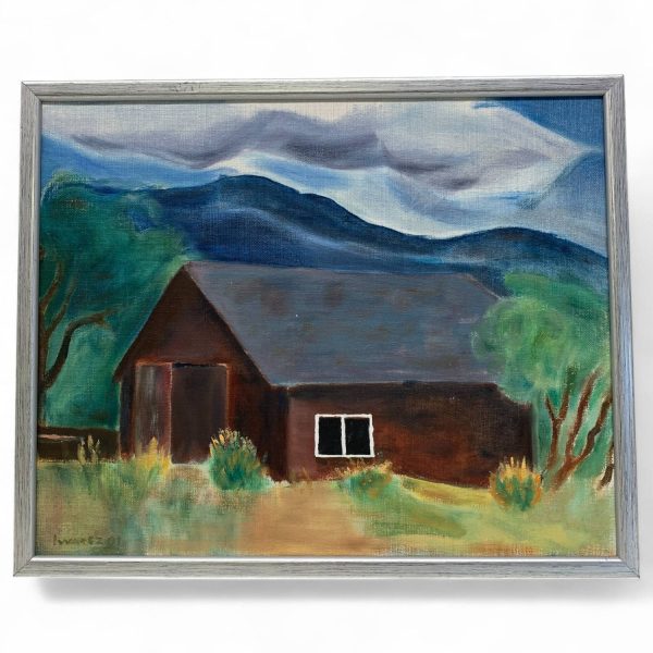 Iwarez Målning Signerad Daterad 01