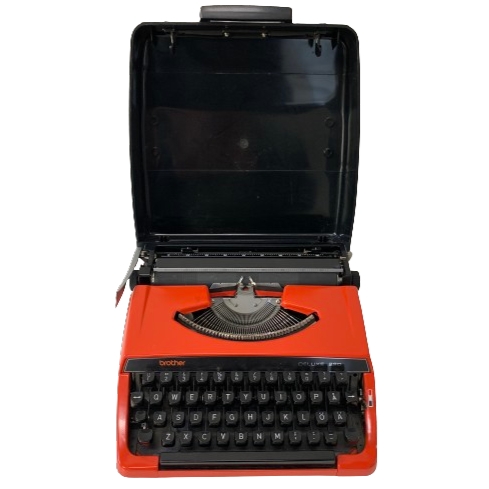 Brother Deluxe 220 Skrivmaskin Typewriter Vintage