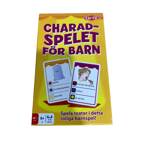 Tactic Charadspelet för barn Resespel