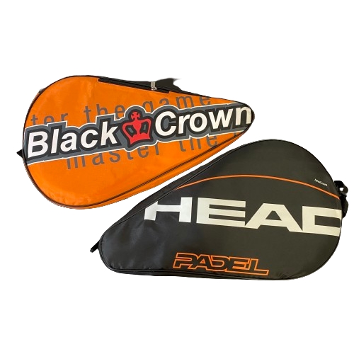 Padelracket 2st Padelfodral Black Crown Orange/Svart Padel