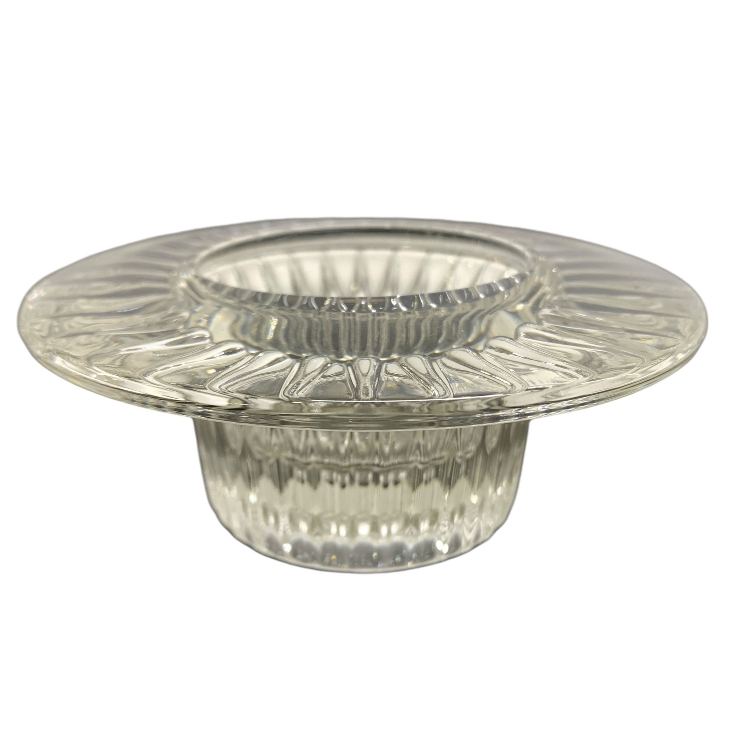 Ljusstake Glas Ljushållare Vintage Retro