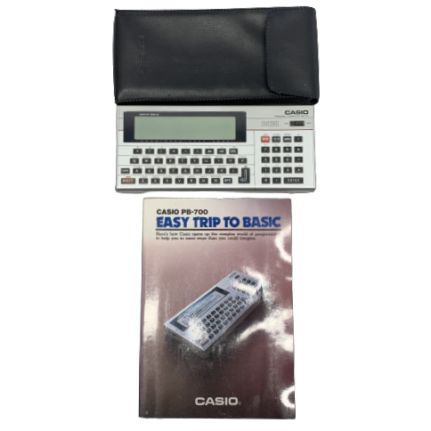 Casio PB-700 Dator Portabel Retro