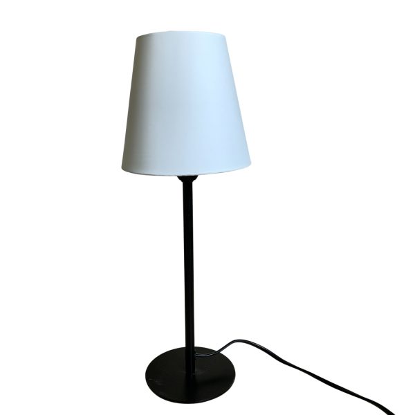 Rusta Lampa Svart Bordslampa