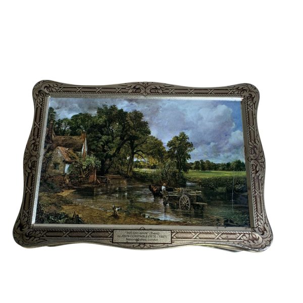 The Hay Wain Plåtburk Grön 21,5cm Burk