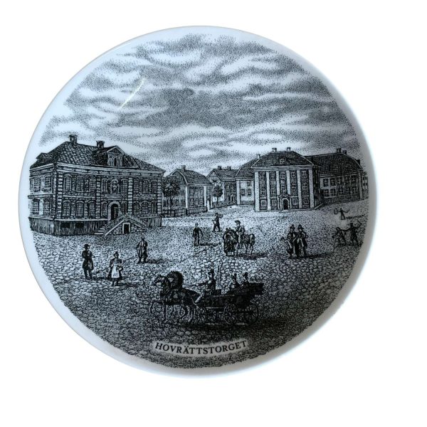 Gustavsberg Hovrättstorget 1979 Nummer 2 Tallrik Jönköping