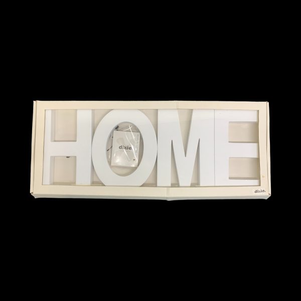 Dixie HOME Bokstäver VitTrä Dekoration Text