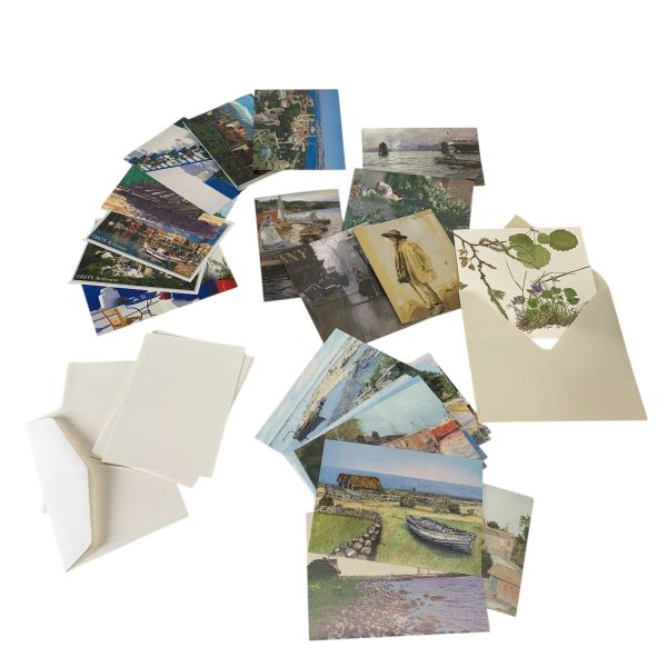 Vykort Kort Kuvert Postcards