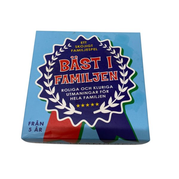 Bäst i Familjen Spel Sällskapsspel Utmaningar