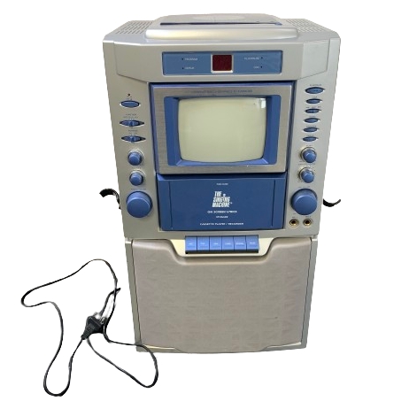 Singing Machine STVG-500 Karaoke Maskin Tv-skärm CD Kassett Spelare