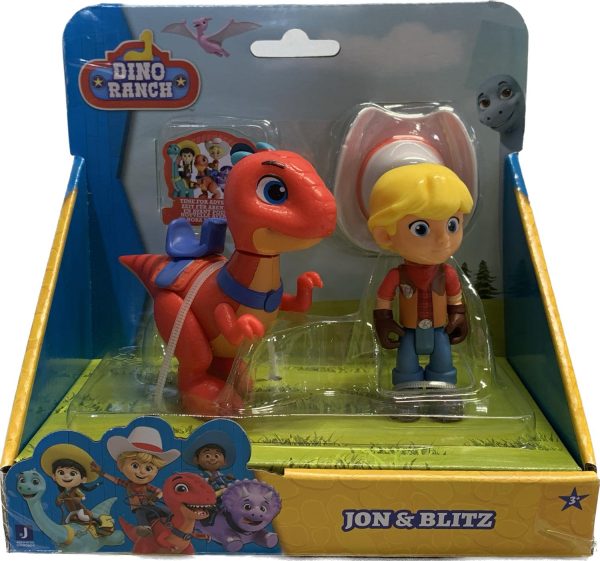 Dino Ranch, Ranchers 2-pack Leksaks Figur Leksak
