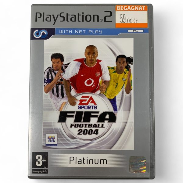 PS2 TV-Spel FIFA Football 2004 Fotboll Spel Playstation 2
