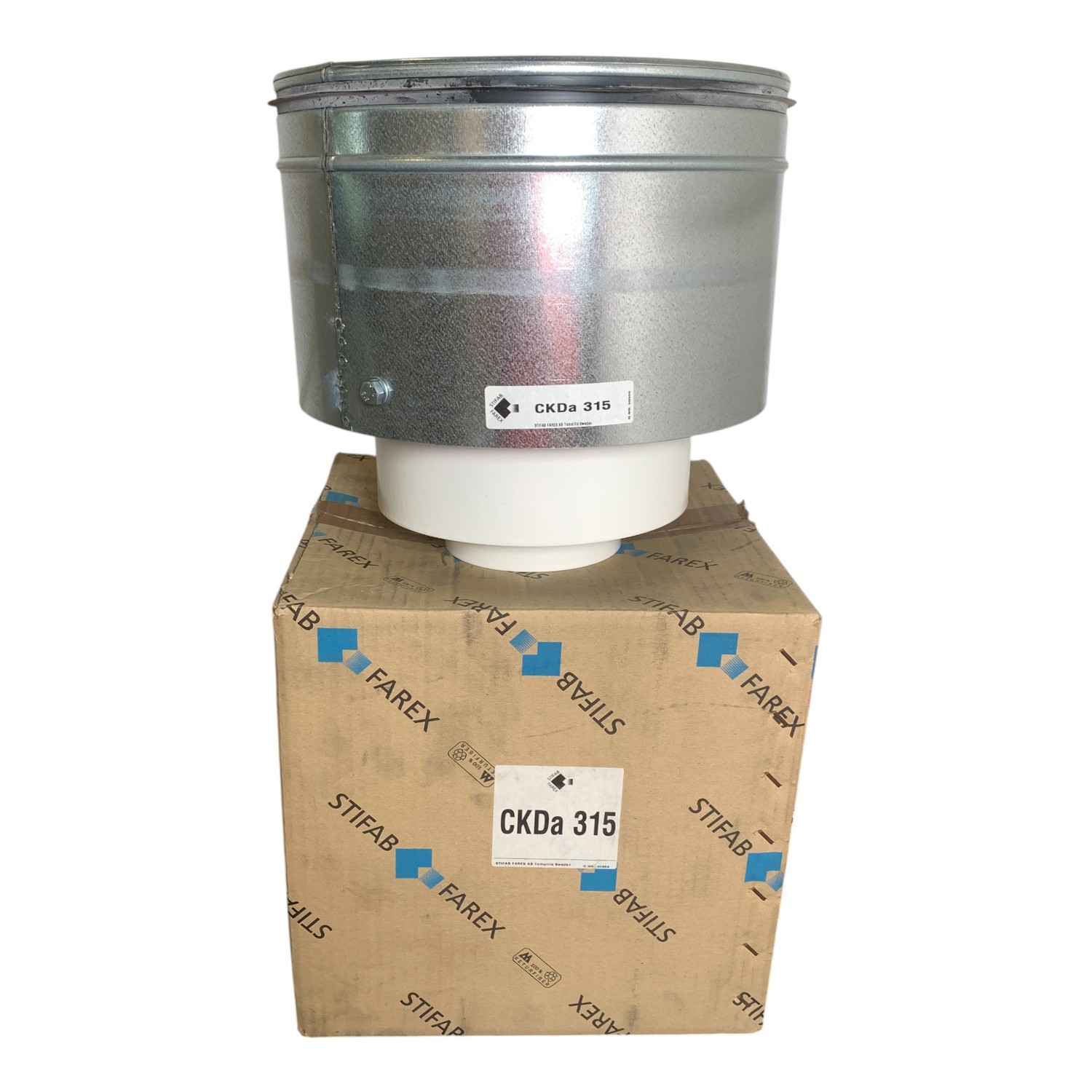 Stifab Farex CKDa 315 Rund Tilluftsdon Tillufts Don