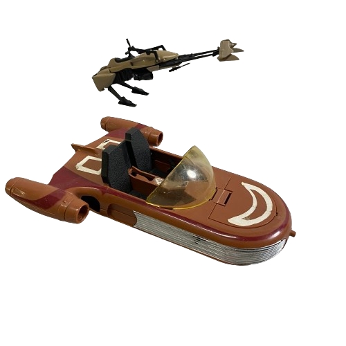 Original Vintage Star Wars Kenner Toys Speeder Bike Landspeeder Retro Toy