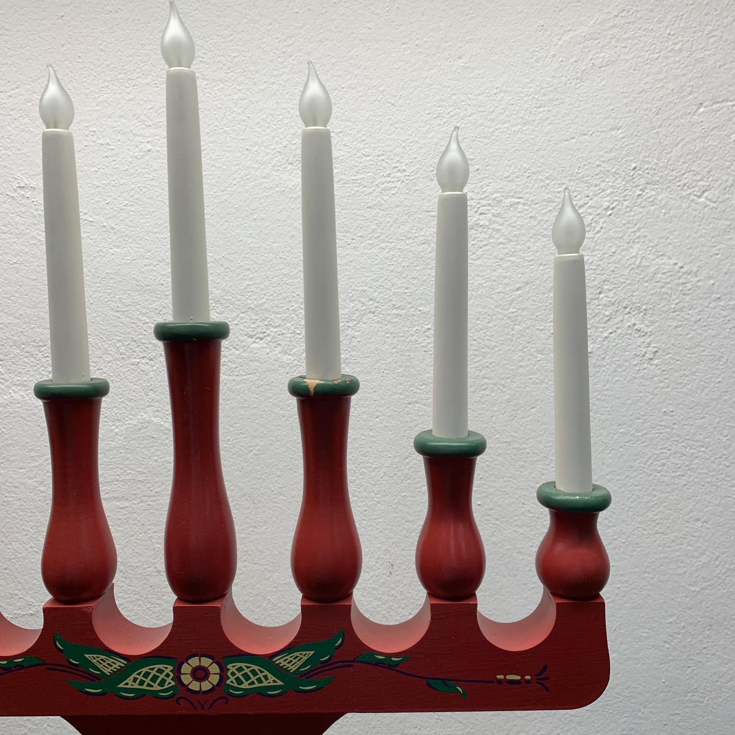 Konstsmide Ljusstake Adventsljusstake Trä Jul Christmas - Bild 4