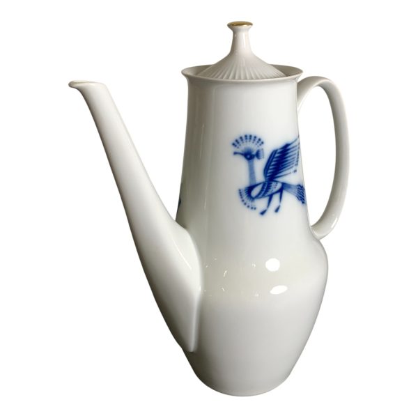 Patricia Tekanna Kanna Påfågel Dekor Jaroslav Ježek Design Stämplad Vintage