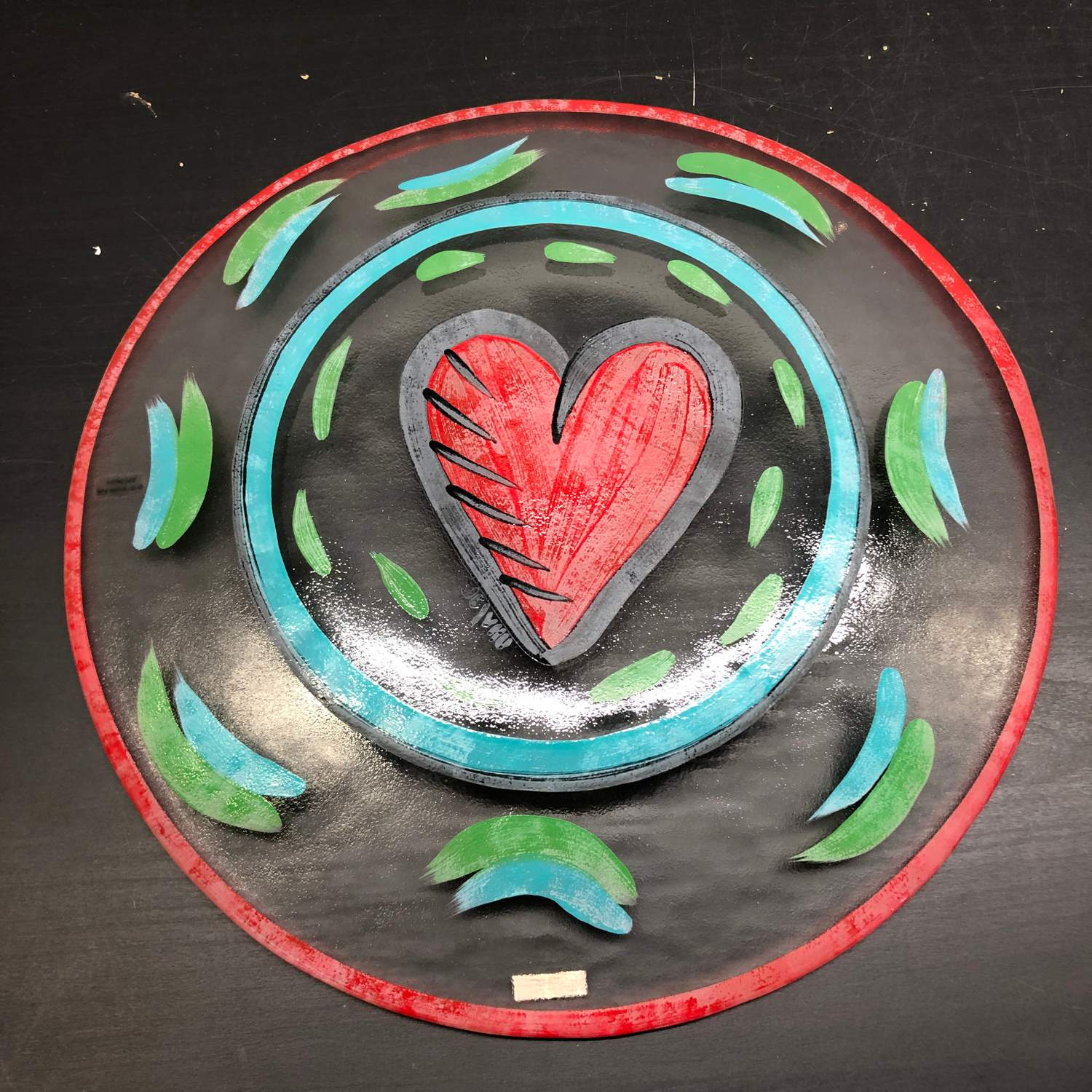 Kosta Boda 5-delar Ulrica Hydman Vallien Heart UHV Designglass