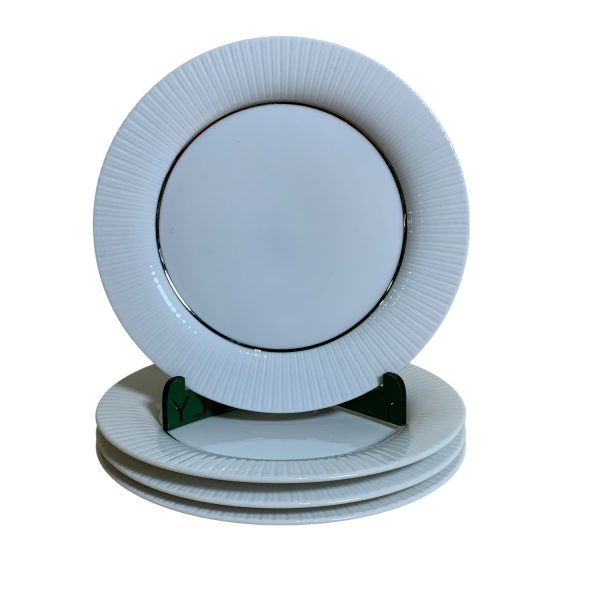 Rosenthal Studio Line Germany 4st Assietter 17,5cm Vit Design