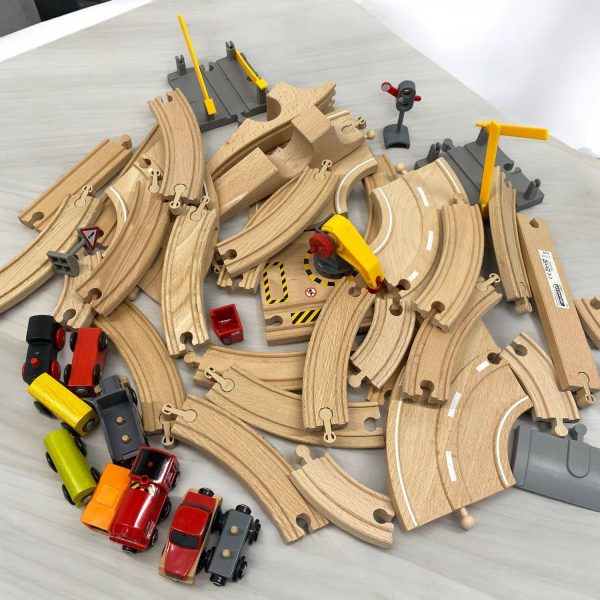 Brio och IKEA Trätågbana Trä Tåg Tågbana Leksak