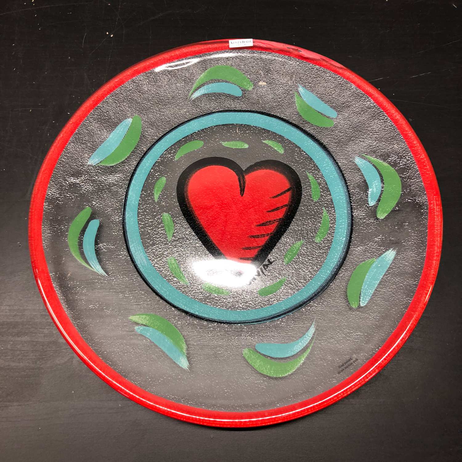 Kosta Boda 5-delar Ulrica Hydman Vallien Heart UHV Designglass