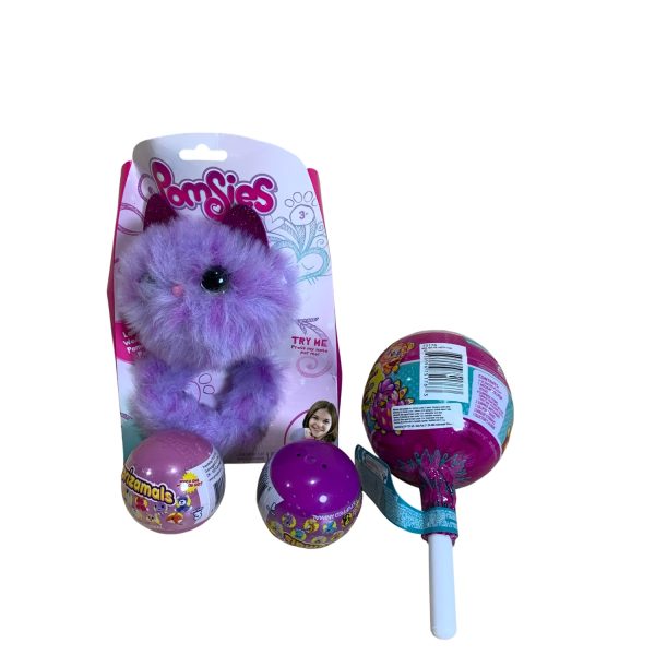 Pikmi Pops Leksaker Pomsies Katt Lila