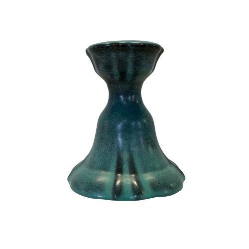 Gefle Bo Fajans Ljusstake Kronljus Sweden 12cm Vintage Retro Design