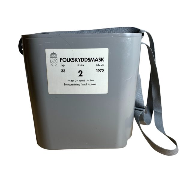 Folkskyddsmask Storlek 2 Mask Grå