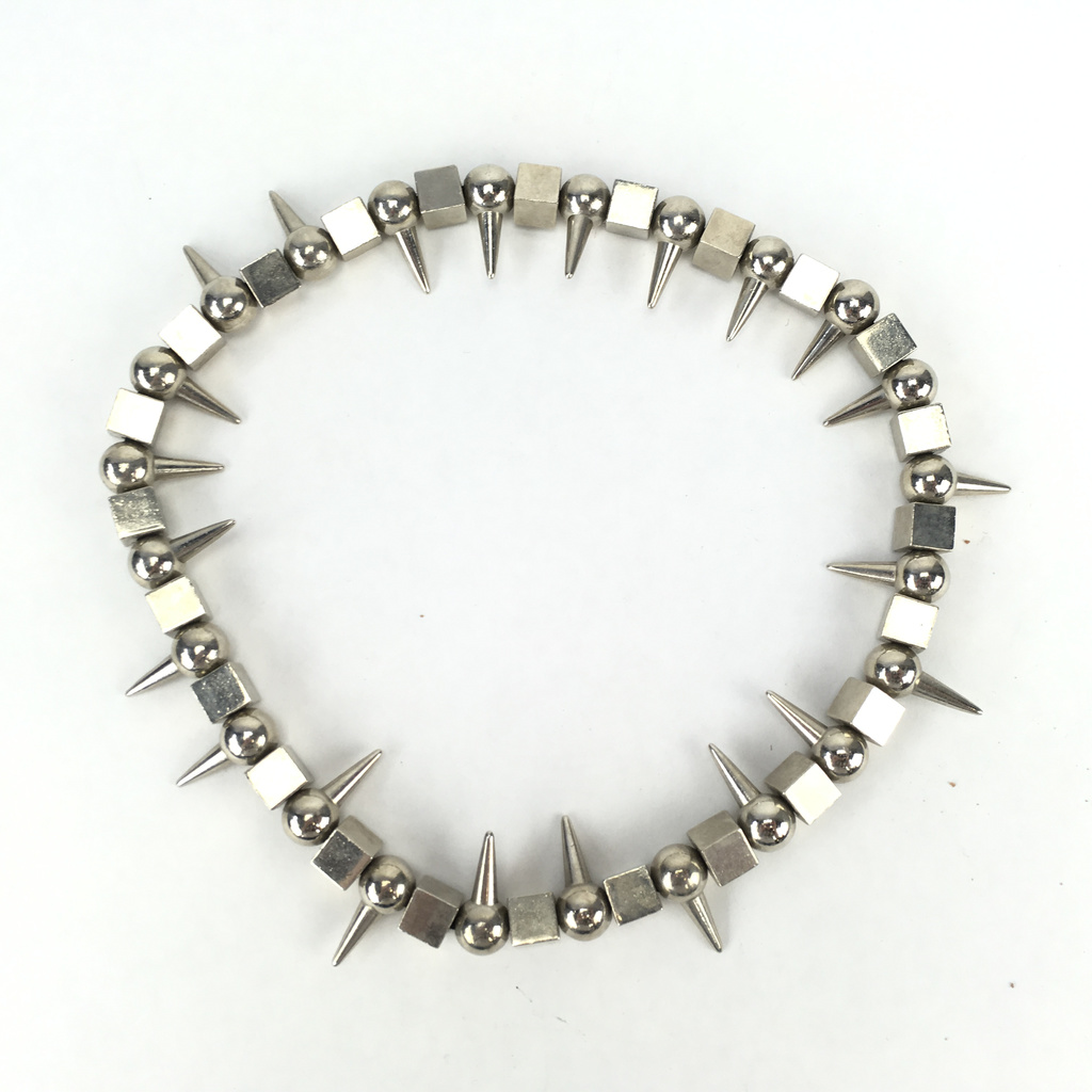 Halsband silvrigt