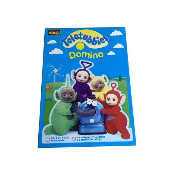 Teletubbies Domino BRIO Retro Spel 1996 90-tal Brädspel