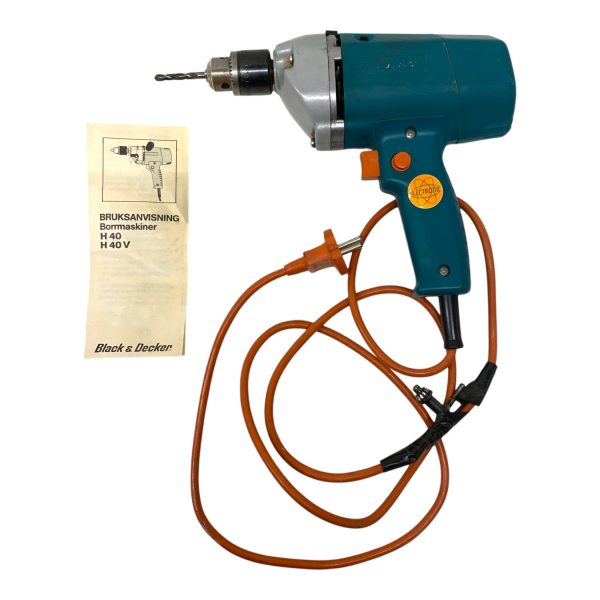 Black & Decker H 40 V Borrmaskin Borr