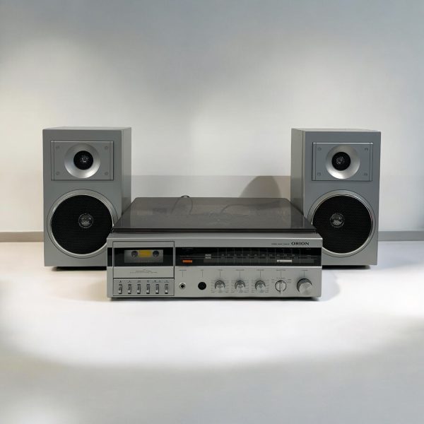 Orion Stereo Music Center NE-MCH-1B Vinylspelare Kassettbandsspelare Högtalare
