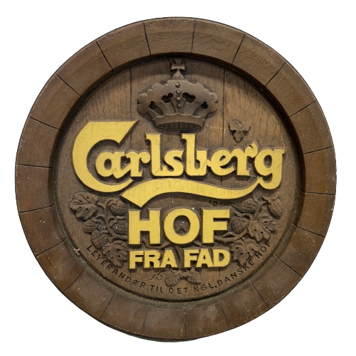 Carlsberg Ölskylt Skylt Öl Retro